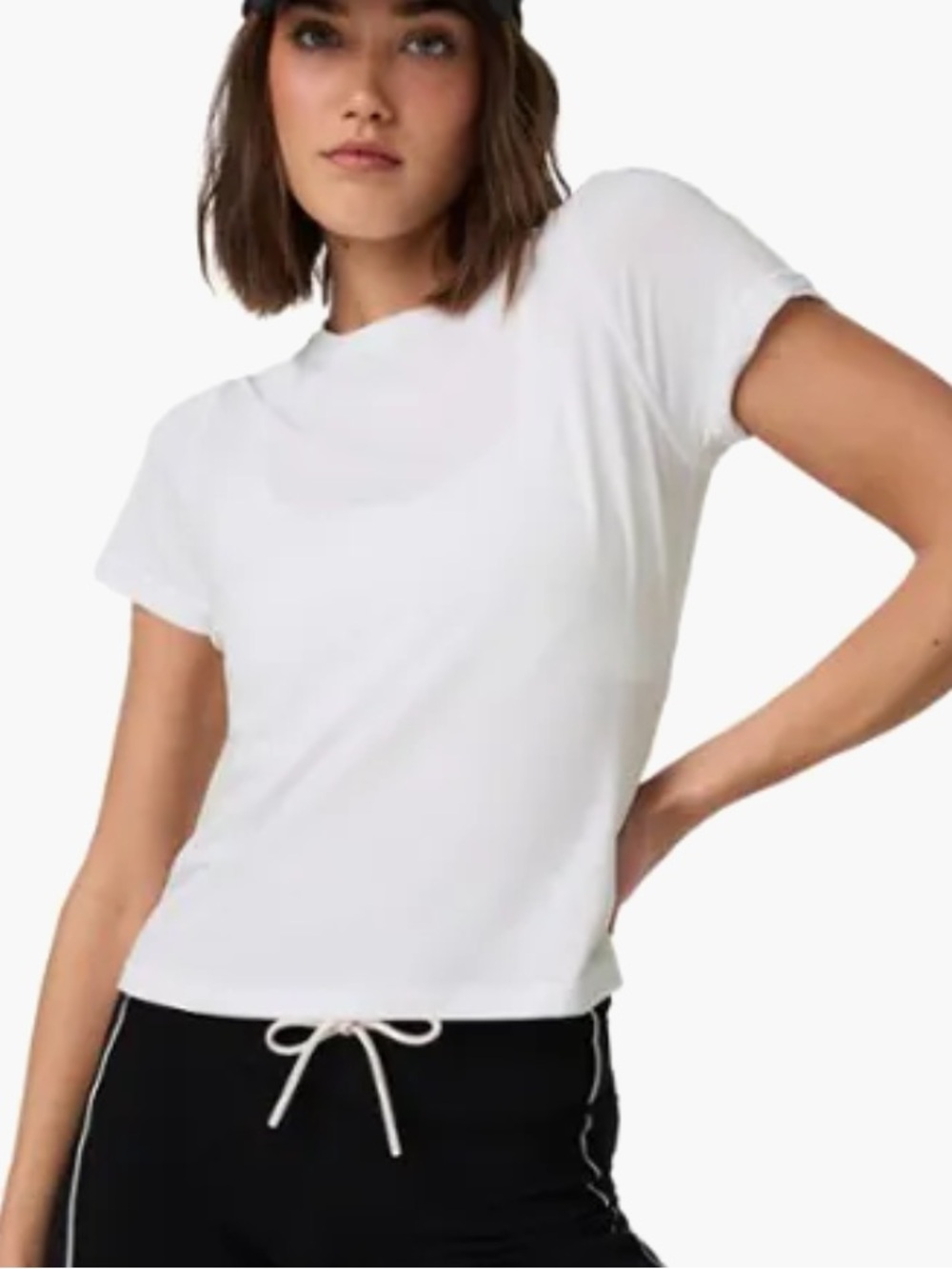 Vuori Lux T-Shirt - Women's, White. size Medium, NWOT